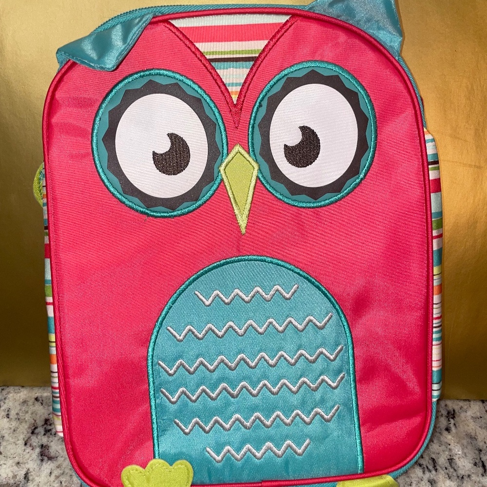 NWOT‎ Retired Thirty-One Thermal Lunch Chil-Icious Box Owl